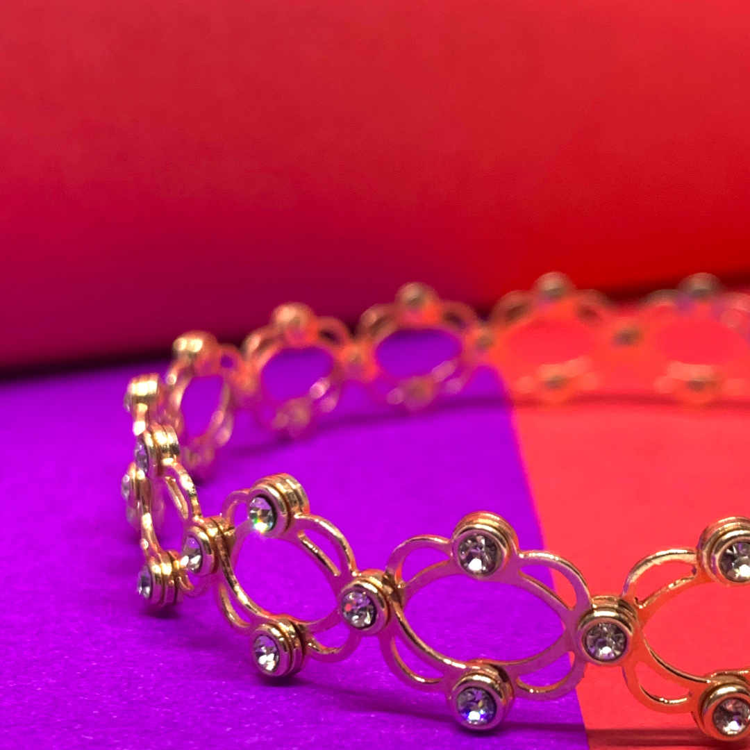925 Silver 2 In 1 Ring + Bracelet {Free Size - Convertible}