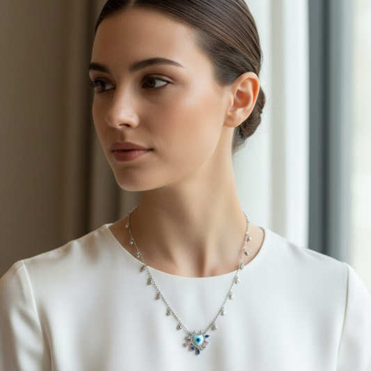 Evil Eye Charm Necklace