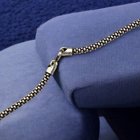 Silver Rope Chain Unisex