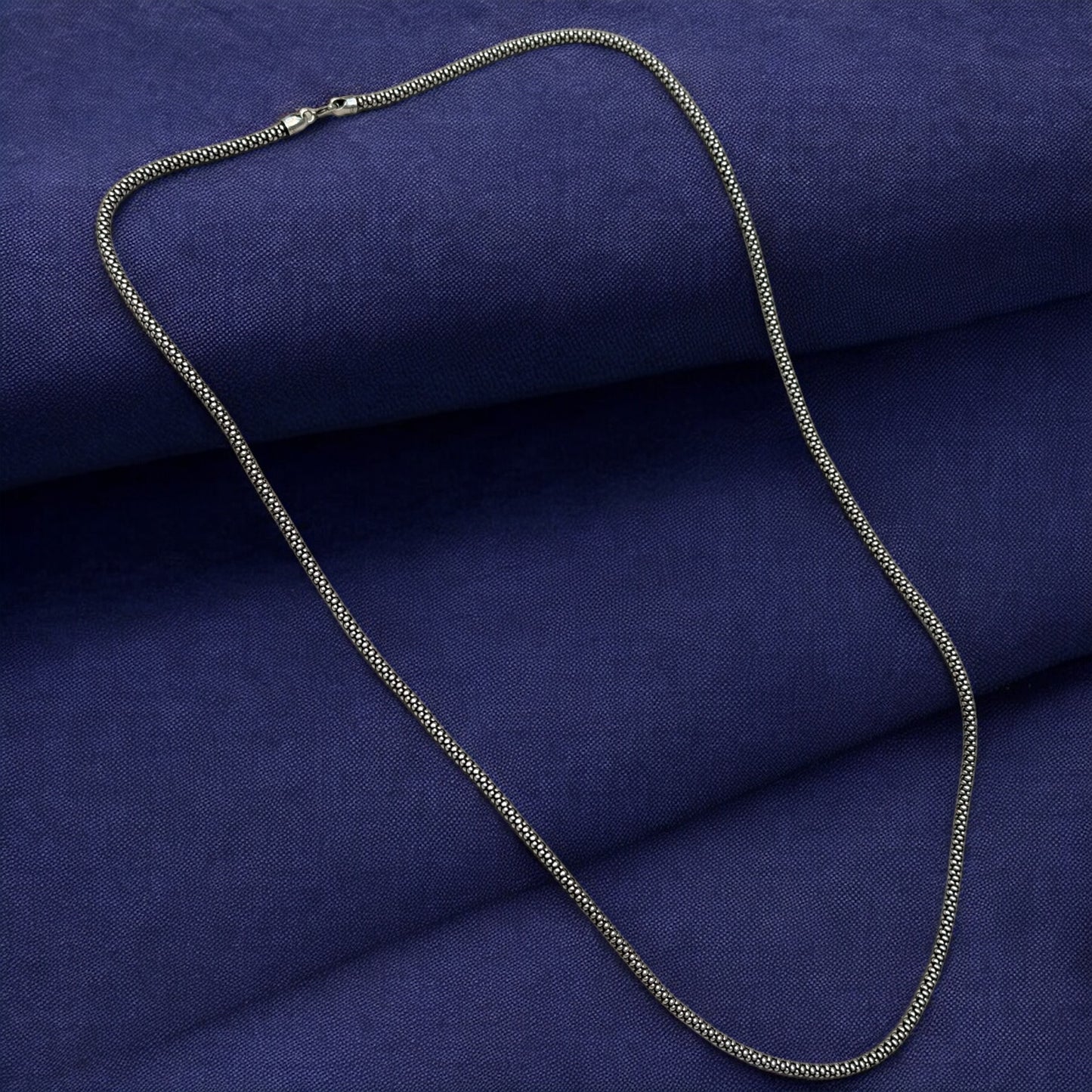 Silver Rope Chain Unisex