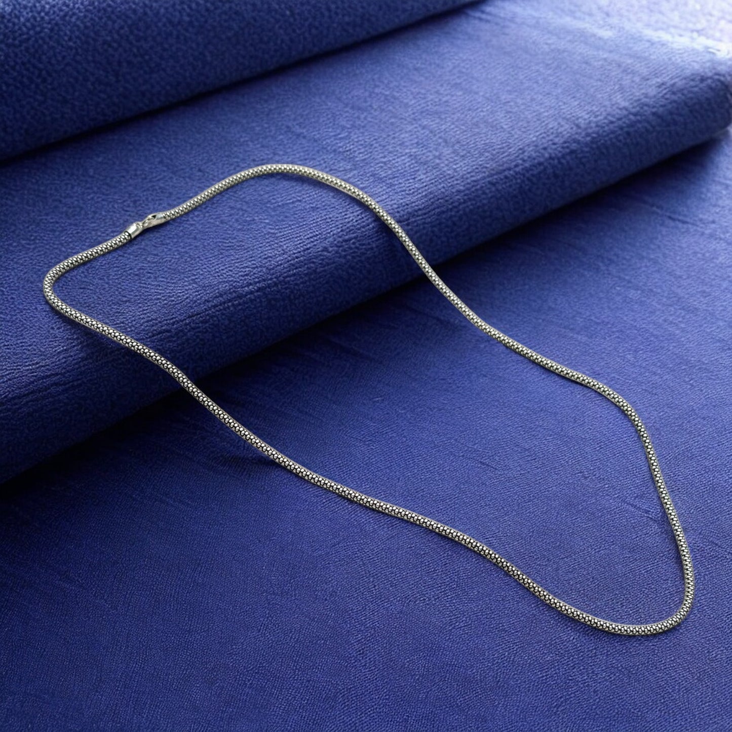 Silver Rope Chain Unisex