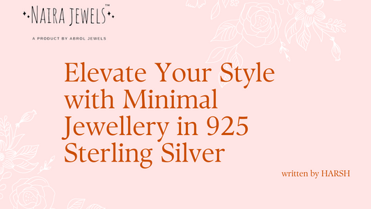 Elevate Your Style with Minimal Jewellery in 925 Sterling Silver