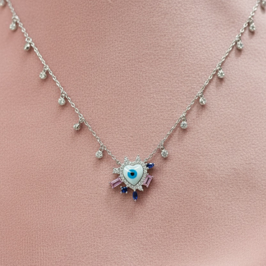 Evil Eye Charm Necklace