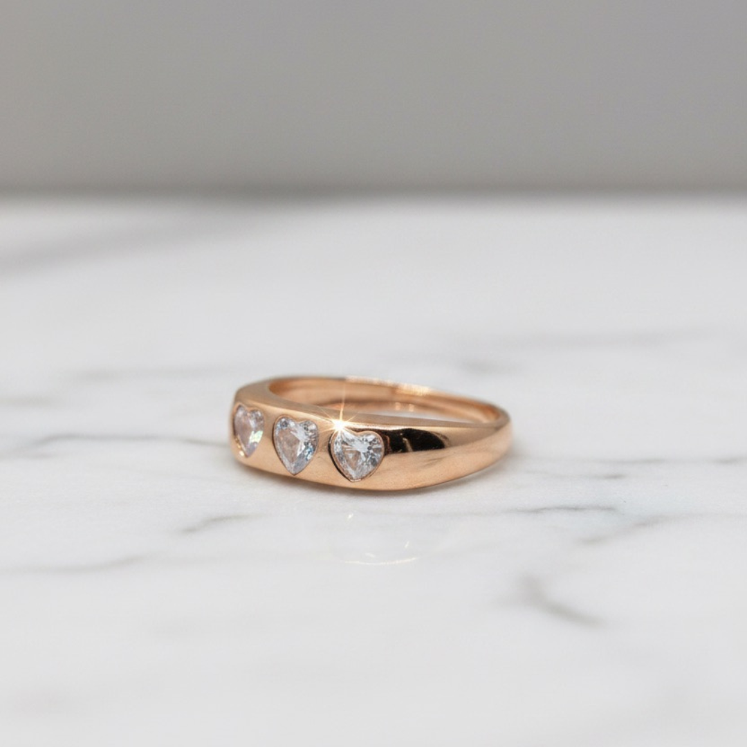 Cubic Zircon Ring