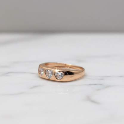 Cubic Zircon Ring