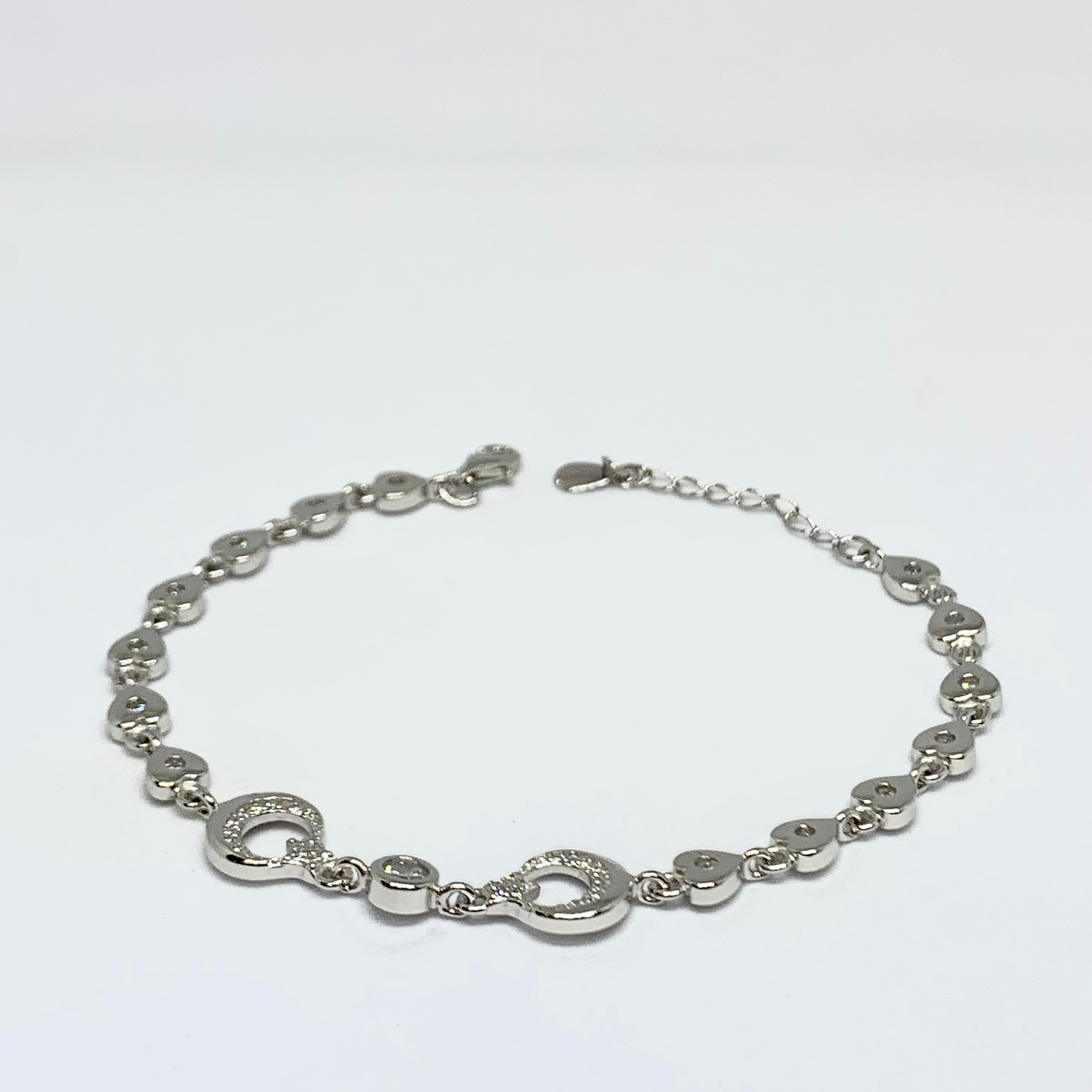 Moon Star Bracelet 925 Sterling Silver