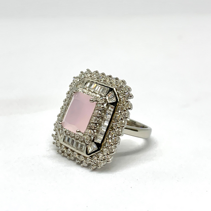 Cubic Zirconia Cocktail Ring