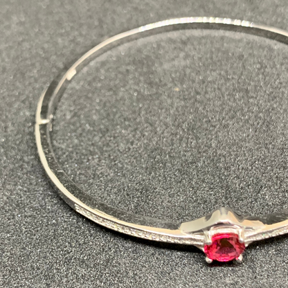 Ruby Stone Bangle